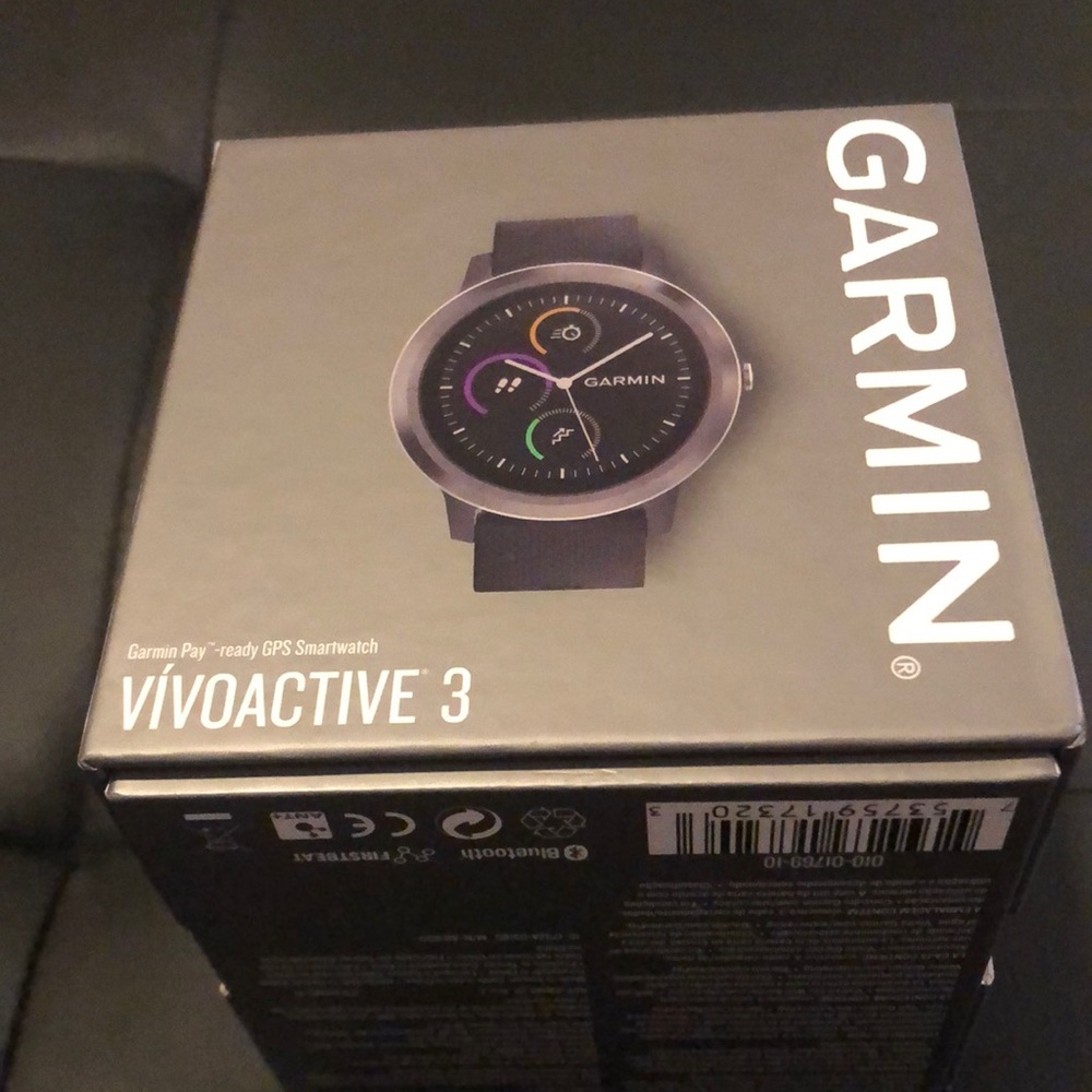 Garmin Vivoactive 3 GPS smartwatch black